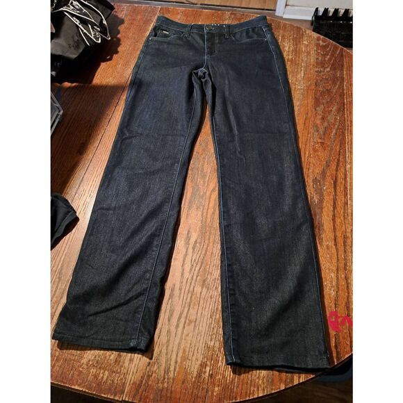 FDJ French Dressing Jeans Size 6 Olivia Denim Blue Jeans Belt Loops Pockets - Picture 1 of 2